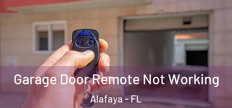  Garage Door Remote Not Working Alafaya - FL