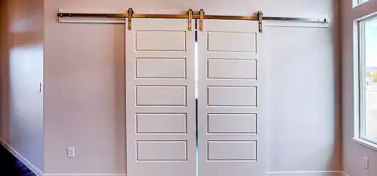 Glass Barn Door with Installation Hardware Kit Alafaya
